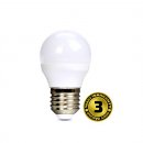 WZ411 LED žárovka 4W, E27, 3000K, 160°, 310lm, miniglobe