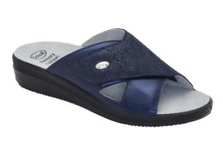 Scholl ANTONIA - dámské zdravotní pantofle barva námořnická modř Velikost: 37