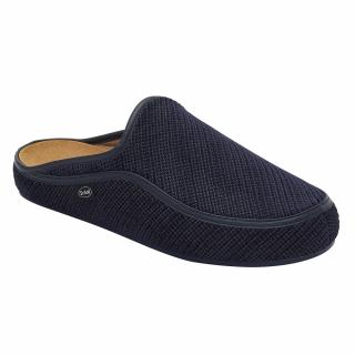 Scholl BRANDY- zdravotní pánská domácí obuv barva námořnická modř Velikost: 45