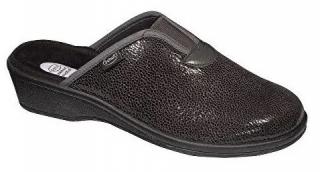 Scholl ELSA -  zdravotní dámská domácí obuv barva tmavě šedá Velikost: 39