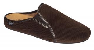 Scholl FELCE -  zdravotní   domácí obuv barva tmavě hnědá Velikost: 40