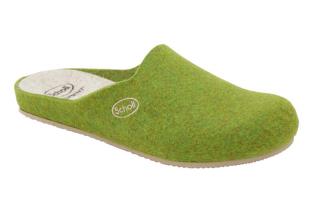 Scholl LAYE - zdravotní dámská domácí obuv barva zelená Velikost: 37