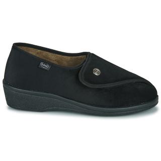 Scholl LILIBETH - zdravotní dámská domácí obuv barva černá Velikost: 37