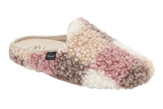 Scholl MADDY - zdravotní dámská domácí obuv barva růžová Velikost: 37
