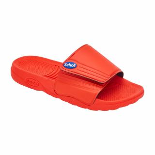 Scholl NAUTILUS - unisex zdravotní pantofle barva červená Velikost: 38