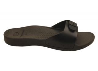 Scholl SUN BIOMECHANICS - zdravotní pantofle barva černá Velikost: 44