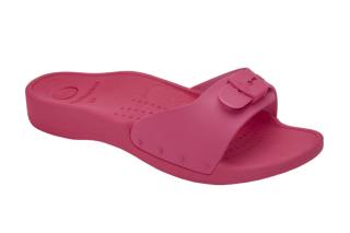 Scholl SUN BIOMECHANICS - zdravotní pantofle barva rubínová Velikost: 37