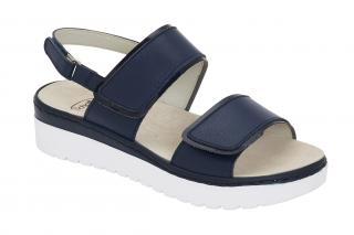Scholl VIAREGGIO STRAP - dámské sandále barva námořnická modř Velikost: 37