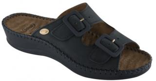Scholl WEEKEND - dámské zdravotní pantofle barva námořnická modř Velikost: 35