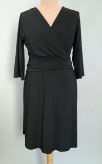 Černé šaty MARISOTA vel. 48