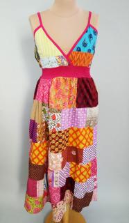 Letní šaty na ramínka DISEŇO Fashion wear - prsa 90-120 cm