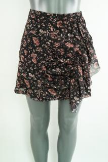 Šifonová sukně s ozdobným řasením H&amp;M vel. 36