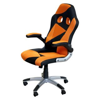 Kancelářské křeslo RACER ORANGE K128 š.70