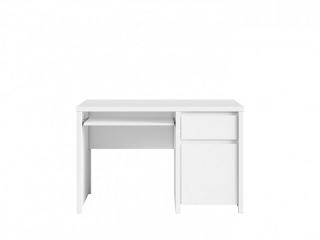KASPIAN BIU1D1S/120 psací stůl bílá/bílá mat 120