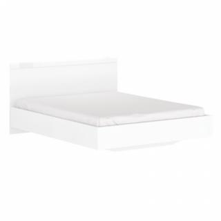 LINGO postel 160 bílý lesk 166 x 205,5