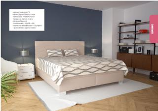 manželská postel SWING 140/160/180 x 200 cm s matrací IVANA PLUS 148