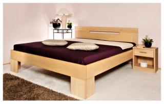 Manželská postel z masivu ANDREA 180 x 200 cm