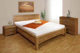 masivní postel CAROLINA 180 x 200 cm masiv buk 192