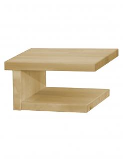 noční stolek TNS 9 masívní buk 34x30x18/23 cm