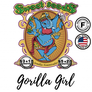 Gorilla Girl XL Auto® Počet ks Feminizované: 3+1