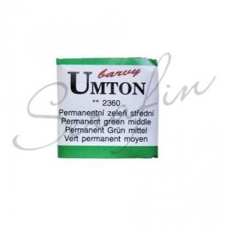 2360 - Akvarelová barva UMTON -  Permanentní zeleň střední