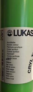 Akrylová barva zn. Lukas 500 ml 26 odstínů barva akrylové barvy: zeleň listová 4965