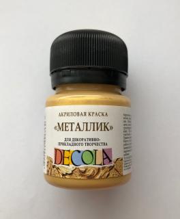 Akrylové barvy Decola - 20 ml odstín: 969 inca zlatá