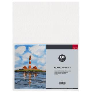 Akvarelový papír balený No.4 zn. Ami 300g/m² 30x40 cm