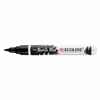Akvarelový štětečkový marker ECOLINE BRUSHPEN - černý