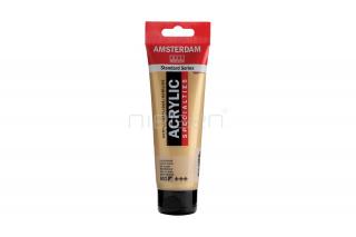 AMSTERDAM Akrylová barva 120 ml - light gold 802