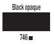 Barvy na textil AMSTERDAM - jednotlivé kusy 50 ml Barva: Black opaque (krycí černá)