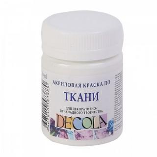 Barvy na textil Decola - Nevskaya Palitra - bílá 50 ml