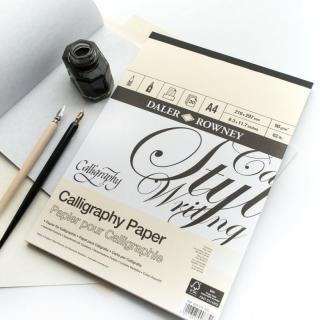 Blok Daler-Rowney kaligrafický papír 90g/m² - A4