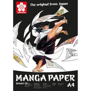 Blok Manga A4 - pro kresbu manga