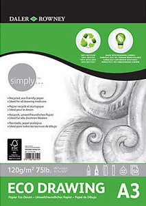 Blok Simply Eco Drawing - 120g/m² - A3