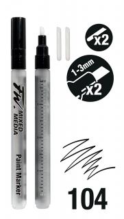 Daler Rowney plnicí Marker s náhradními hroty - S 1-3mm