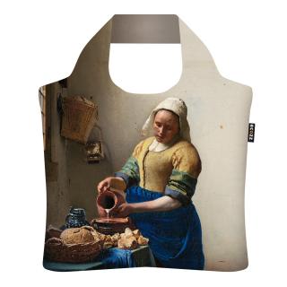 Ekologická skládací taška ECOZZ -  Vermeer - Mlékařka