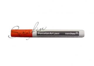 Fixa na porcelán NERCHAU PORCELAN ART - oranžová