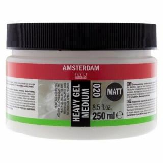 Heavy Gel Matt - zhušťovač akrylových barev zn. Amsterdam - 250 ml