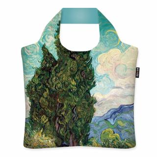 Nákupní taška  Cypřiše - Vincent van Gogh