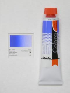 Olejová barva COBRA H2Oil 40 ml - Blue violet 548