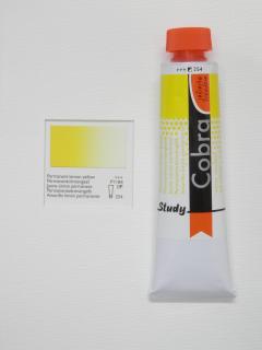 Olejová barva COBRA H2Oil 40 ml - Permanent lemon yellow 254