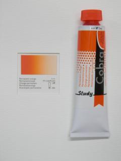 Olejová barva COBRA H2Oil 40 ml - Permanent orange 266