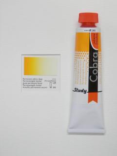 Olejová barva COBRA H2Oil 40 ml - Permanent yellow deep 285