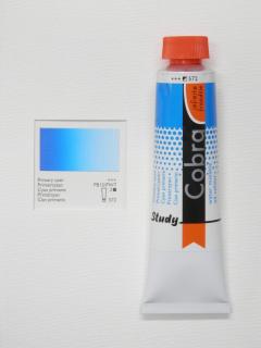 Olejová barva COBRA H2Oil 40 ml - Primary cyan 572