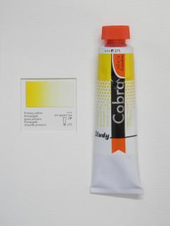 Olejová barva COBRA H2Oil 40 ml - Primary yellow 275