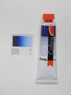 Olejová barva COBRA H2Oil 40 ml - Prussian blue 508