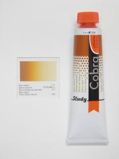 Olejová barva COBRA H2Oil 40 ml - Raw sienna 234