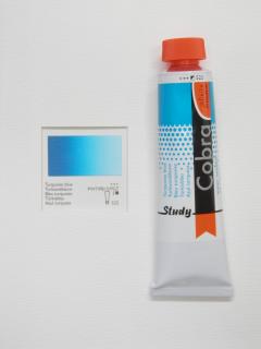 Olejová barva COBRA H2Oil 40 ml - Turquoise blue 522