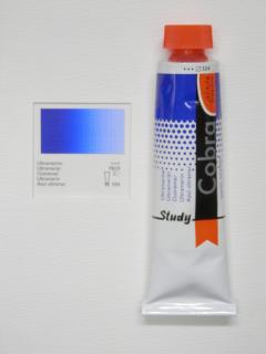 Olejová barva COBRA H2Oil 40 ml - Ultramarine 504